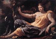 Simon Vouet Diana oil on canvas